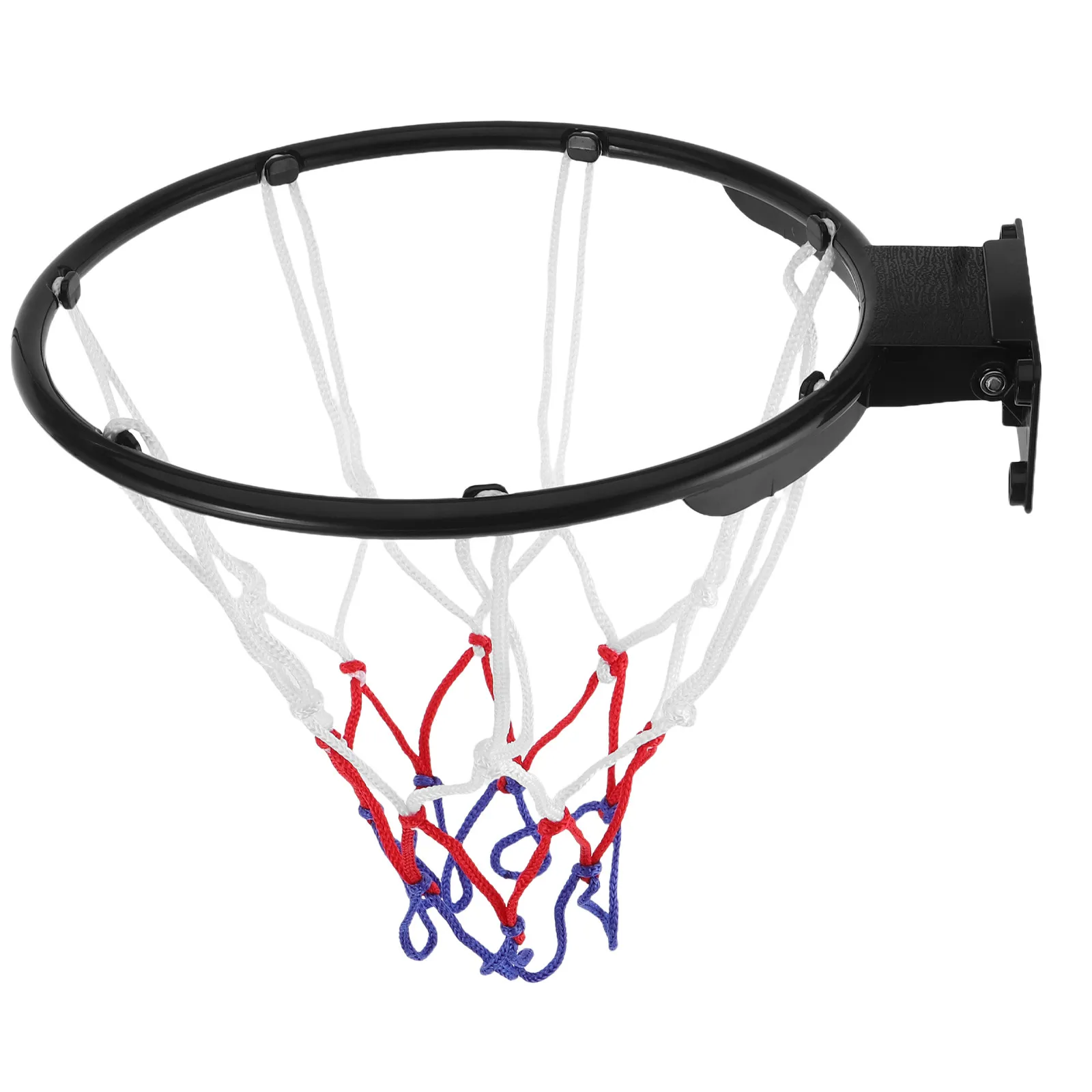 

1 Set 11.8Inch Children'S Wall Mounted Basketball Hoop Durable Abs Mini Indoor Rim With Saving Bedroom Game For Kids