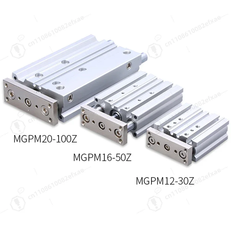 MGPM size Compact Guide Cylinder BORE 12 16 20 25 32 40 50 63 Stroke 10 20 25 30 40 50 75 100 125 150 200 250 300
