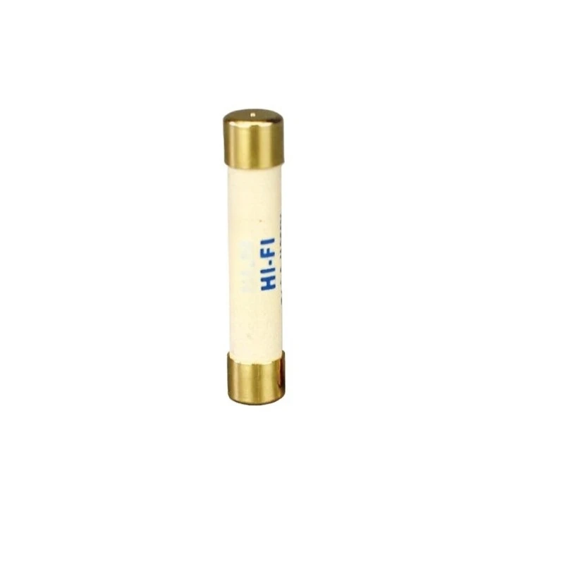 For Sound Rhyme Hifi Fever Silver Alloy Fuse Tube 5X20 Gold-plated Cap 6X32 Audio Amplifier CD Fuse 1A-15A