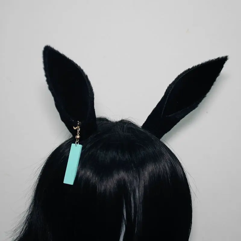 Juego Pretty Derby Manhattan Cafe, accesorio de Cosplay, pendiente de oreja, adorno de Manhattan Kafe para mujeres y hombres, accesorios para fiesta de Halloween