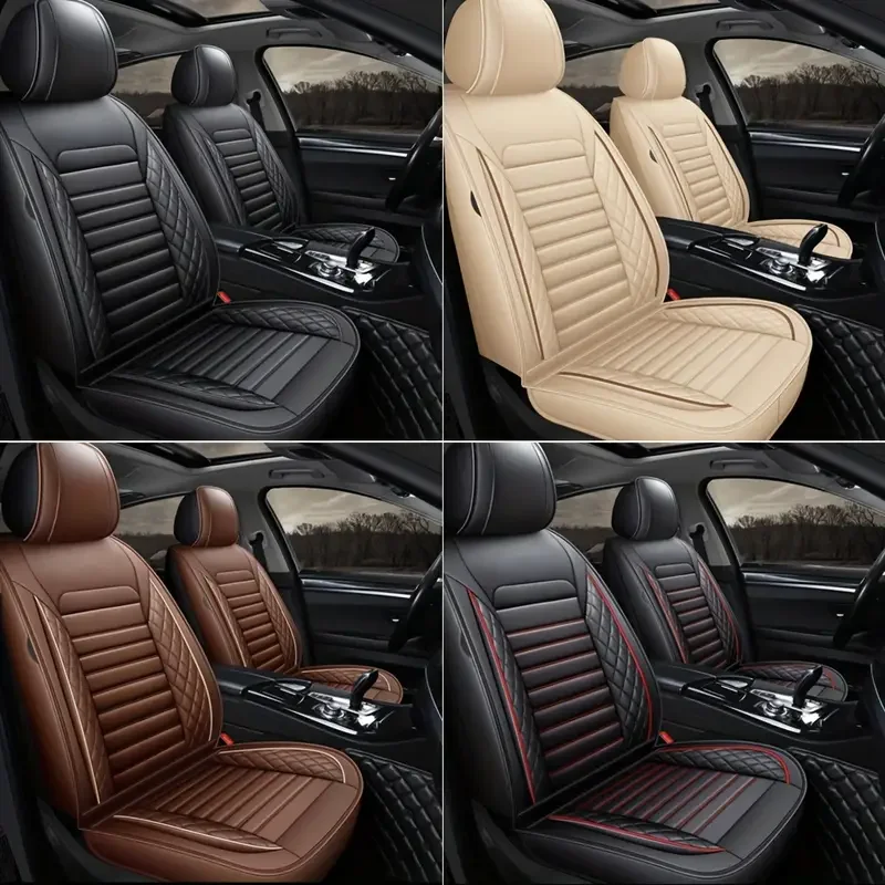 GM 5-seat car seat cover full set of luxury imitation leather waterproof front and rear seat cushion protector interior