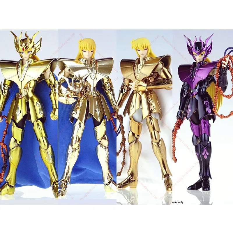 In Stock MST Saint Seiya Myth Cloth EXM/EX Metal Virgo Shaka Andromeda Shun Head 24K Hades/Dark Gold Knights of The Zodiac