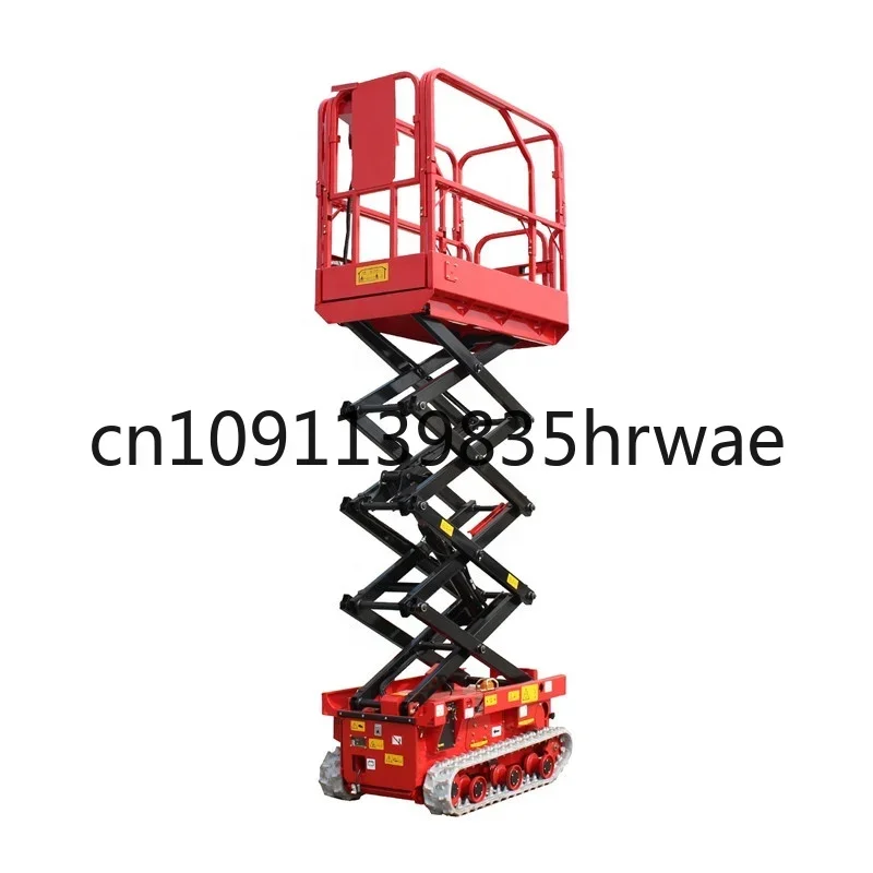

Electric Hydraulic Platform Desktop Elevator Self Mini Scissor Elevator Lift Tracked Scissor Lift