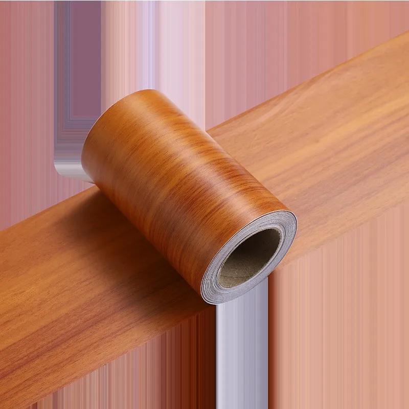 Skirting line self-adhesive wood grain color changing imitation wood door cover furniture renovation door frame stickers