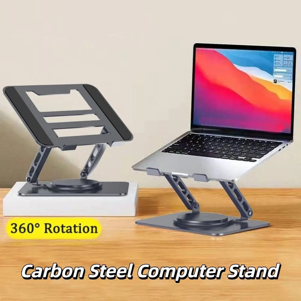 

360° Rotation Rotatable Tablet Stand Heat Dissipation Multi Angle Tablet Holder Anti Slip Metal Tablet Phone Metal Bracket