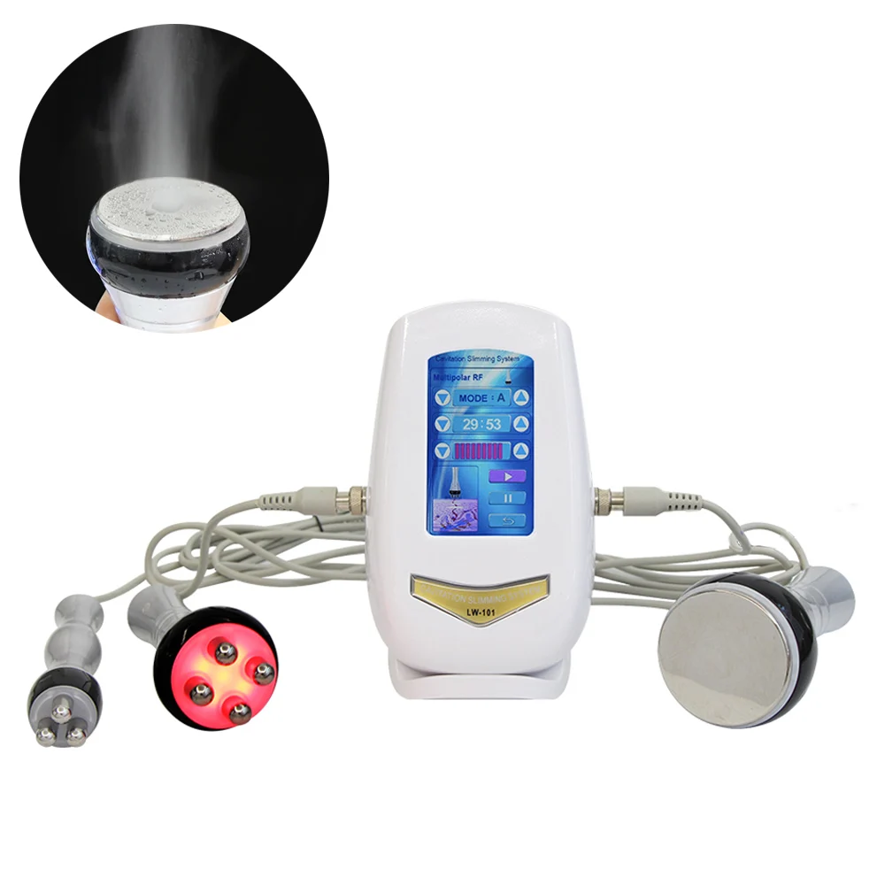 Ultrasonic 40K Cavitation Machine Slimming Anti-cellulite Massage Facial and Body Skin Tightening Lifting Device