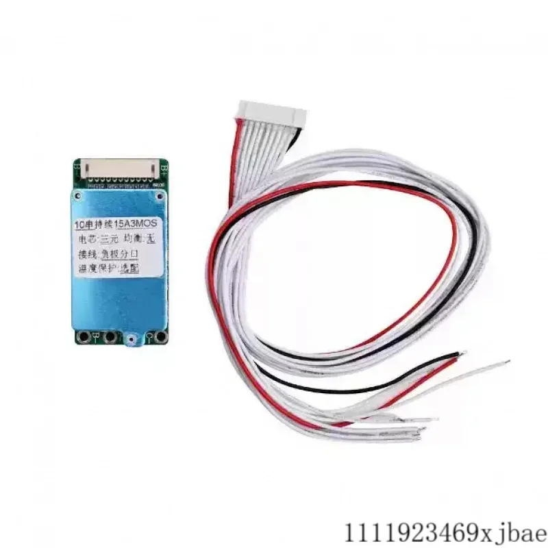 10S 15A Battery Management System Same port/Split port  Lithium Battery Charging Protection Board Active Equalization Module