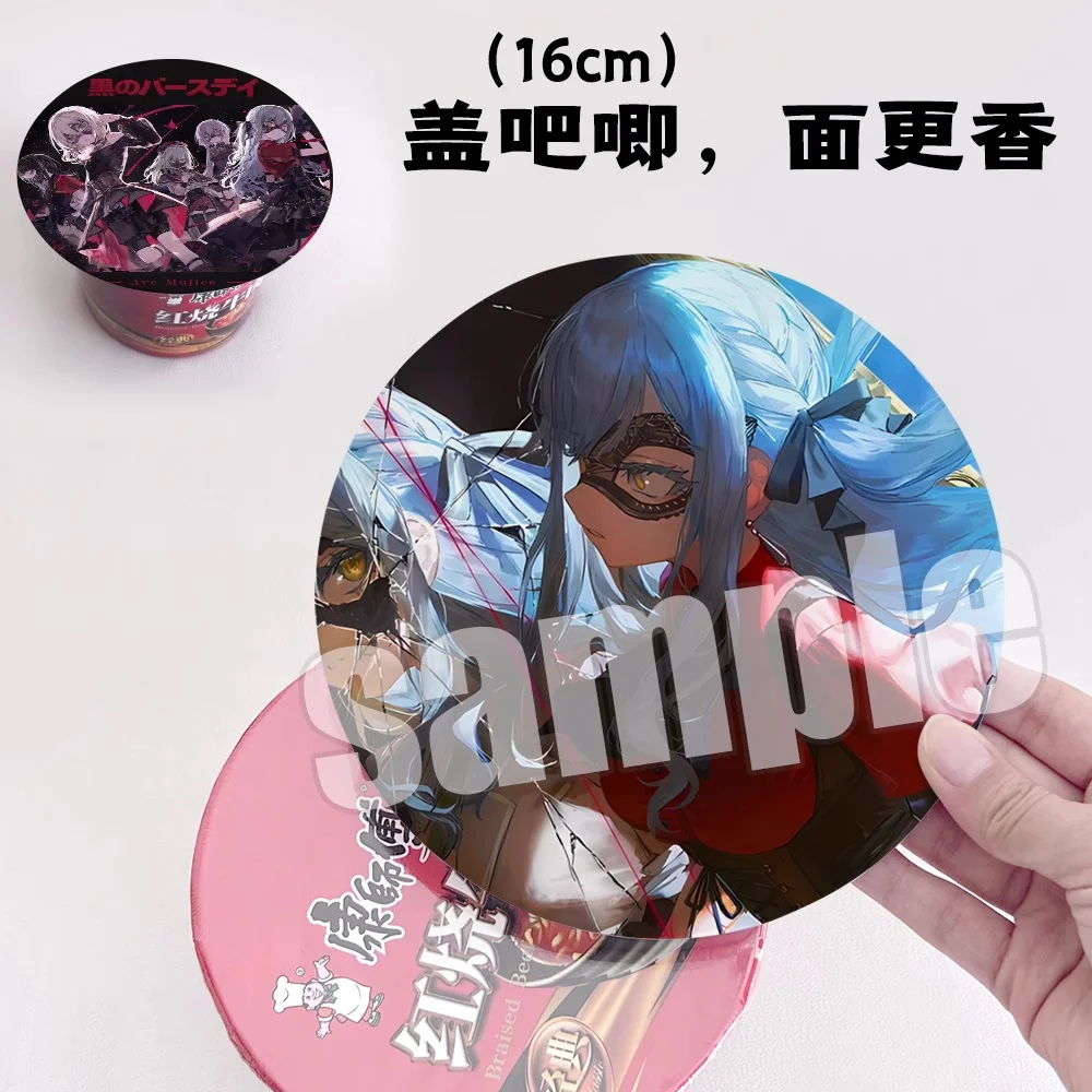 Anime BanG Dream! Ave Mujica Bedge Collect Bags Badge 16cm Button Brooch Pin Souvenir Stand Figuras Cosplay Gift C077
