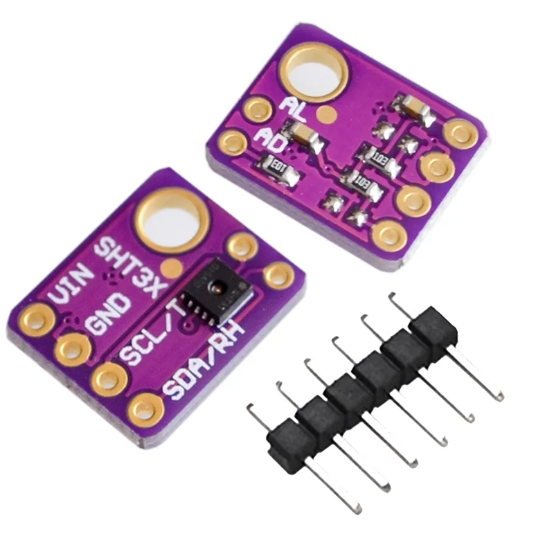 SHT30 I2C واجهة درجة حرارة الإخراج الرقمي SHT31-D SHT35 SHT40 SHT41 SHT45 وحدة استشعار الرطوبة دقة اندلاع الطقس