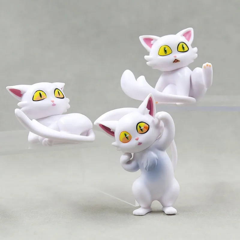 Blind Box:A Lingya Journey, Cute Cat Minister, Three Randomly Selected Desktop Decorative Decorations, Car Dolls, Handmade Dolls