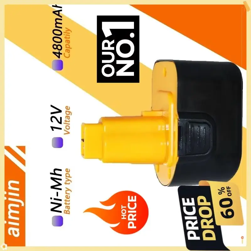 12v-4800mah-12v-ツールバッテリー-dewalt-de9074-dc9071-de9037-de9071-de9075-dw9071-dw9072-dw9074-dc727-dc756-dc980-dc981-dw0