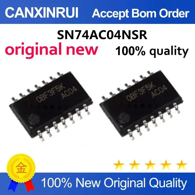 SN74AC04 SN74AC04NSR Silk Screen AC04 SOP14 Package/Chinese Body Patch New Original