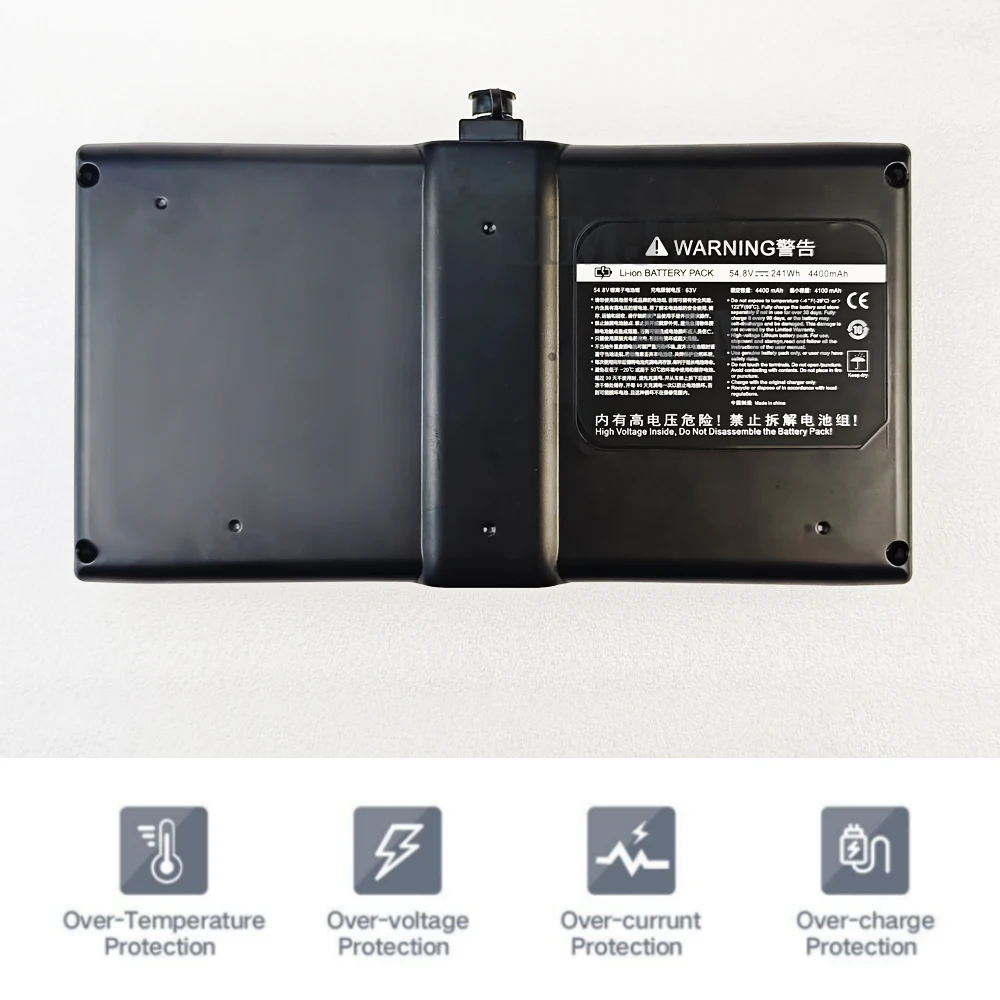 Paquete de batería de 54V para Balance Car, 4400mAh, ninebot mini Segway, vehículos eléctricos autoequilibrados con comunicación