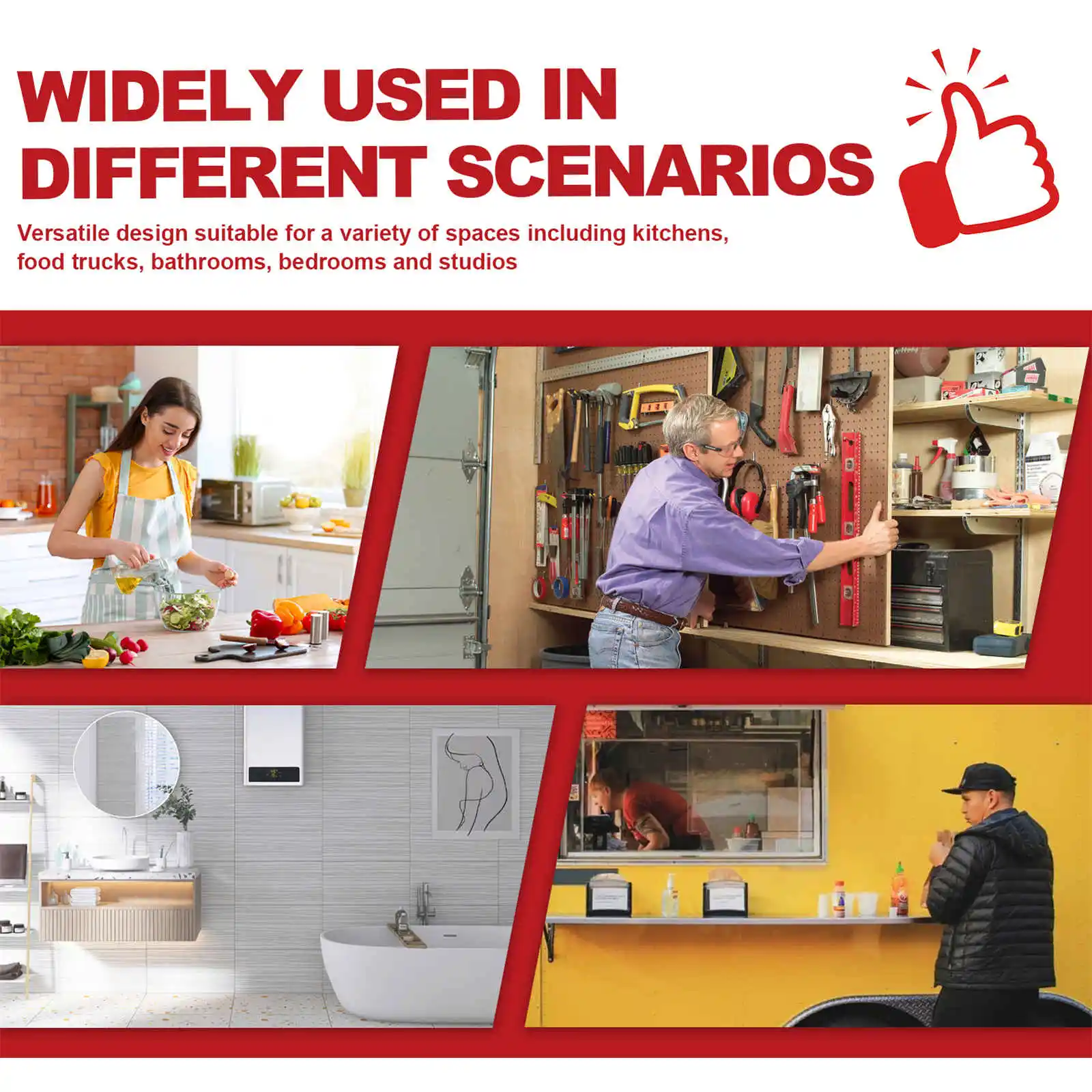 رف امتياز، حامل أرفف طعام من الفولاذ المقاوم للصدأ قابل للطي، حامل امتياز مقاس 71 × 12 بوصة لمطبخ غرفة المرافق