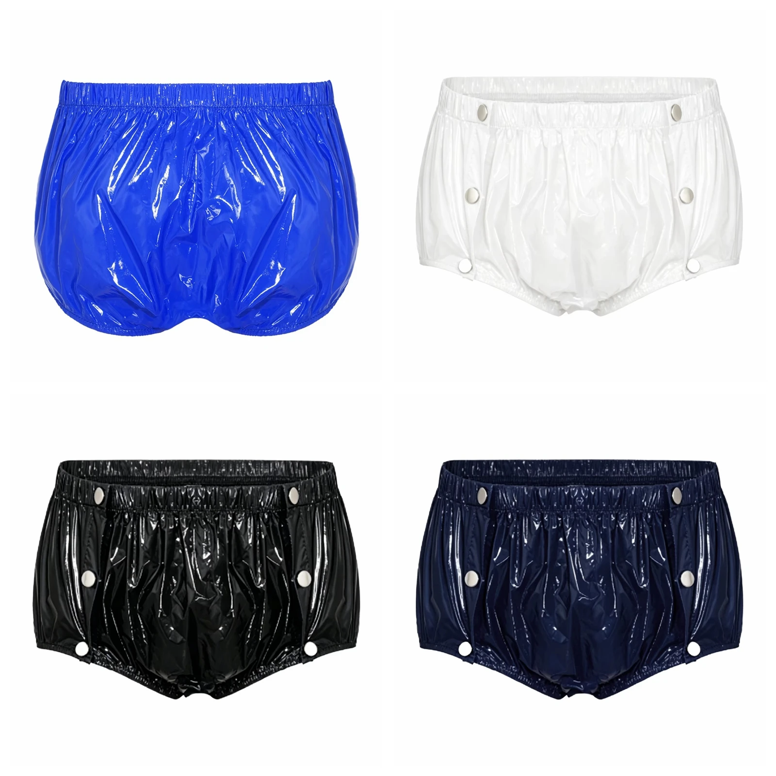 Postoperative Protective Kids Shorts Boys Girls Diaper Cover Elastic Waist Press Buttons Water Resistant Reusable Swim Shorts