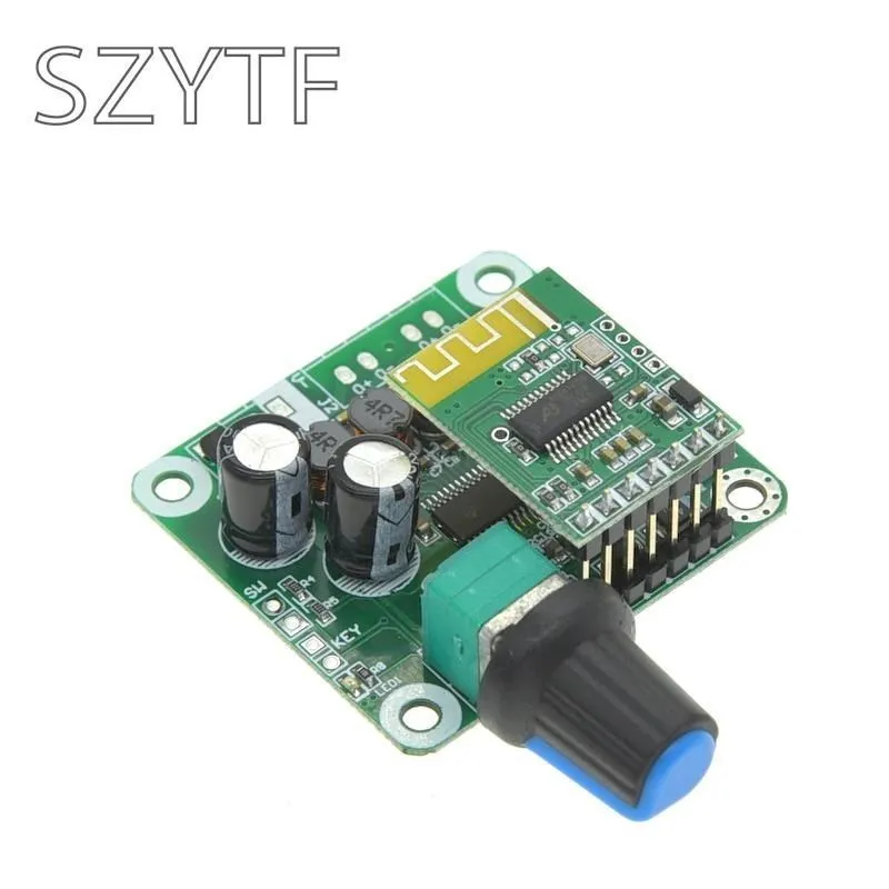 5V Bluetooth TPA3110 Digital Power Amplifier Board Stereo Class D Power Amplifier Board Bluetooth 4.2 Power Amplifier Board 15W