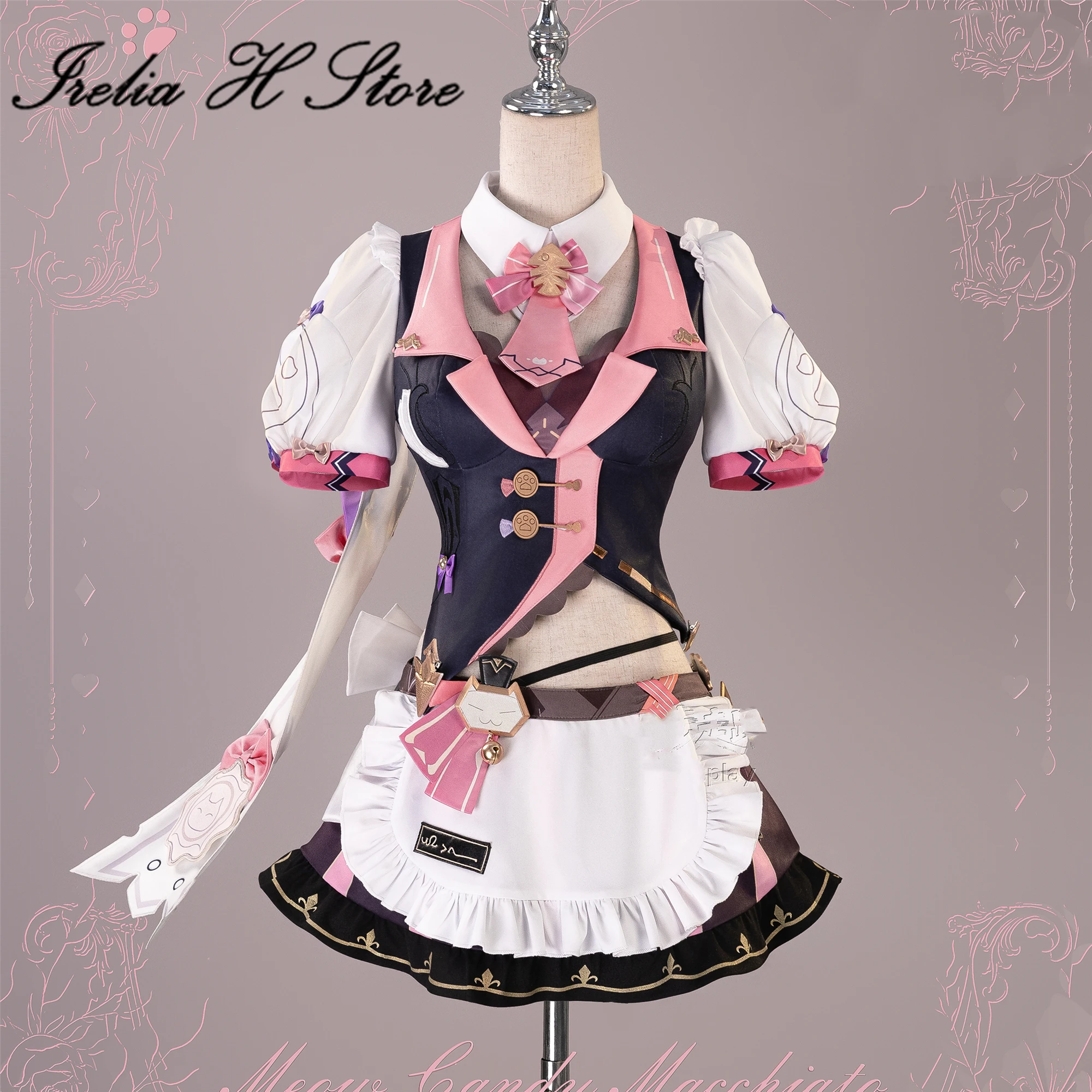 

Irelia H Store Pardofelis Cosplay Costume Honkai Impact 3 Game Uniform Outfit Women