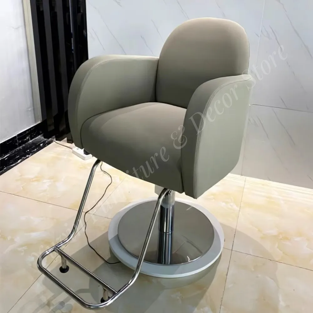 Foshan Great Factory  Beauty Luxury High Quality Hair Salon Equipment Pink Styling Chairs for Women