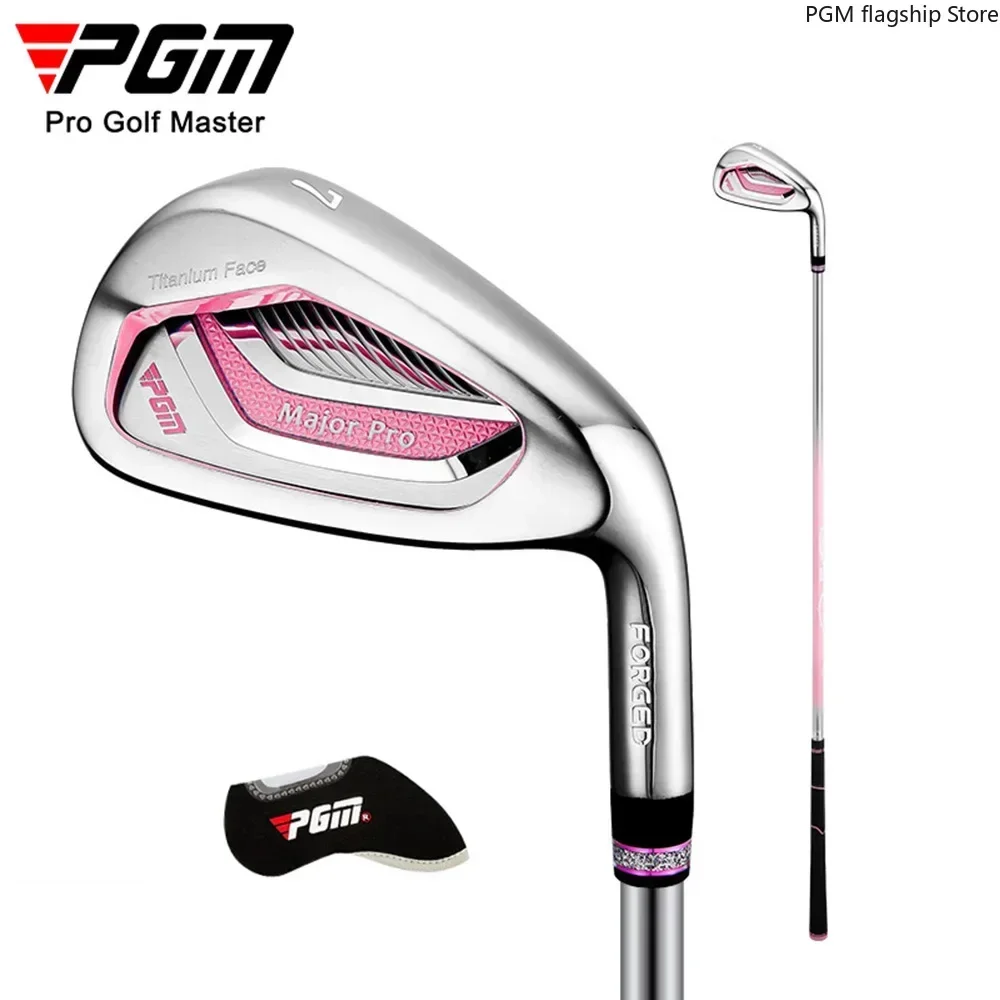 

PGM Golf Club Women's 7-iron Stainless Steel 7-iron Practice Club Lightweight Titanium Strike Surface TIG048