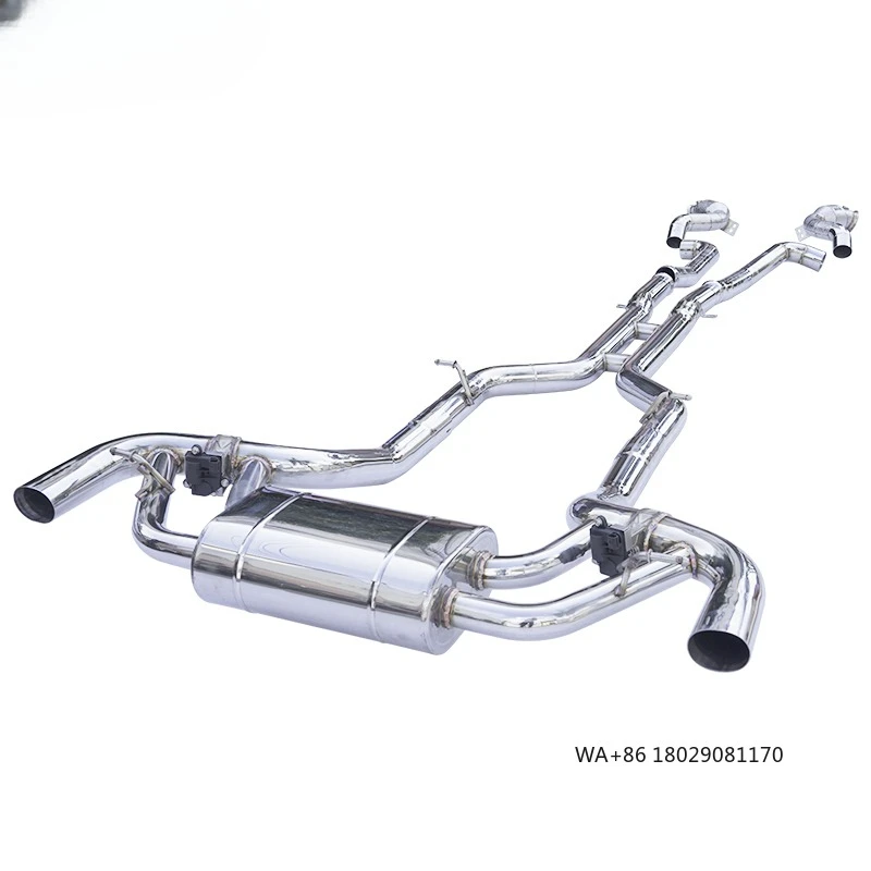 

Downpipe for GT 4.0T 2016-2020 Exhaust System High Performance Stainless Steel Acoustical Damper Exhaust Downpipe