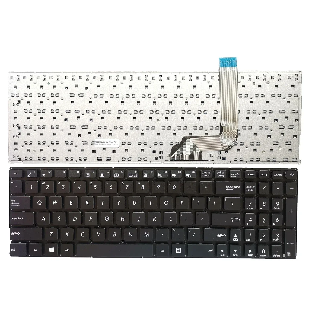 

США для ASUS X542/U/UN/BP A542 A542U FL8000/U A580U F580U x580B R542 V587U клавиатура ноутбука