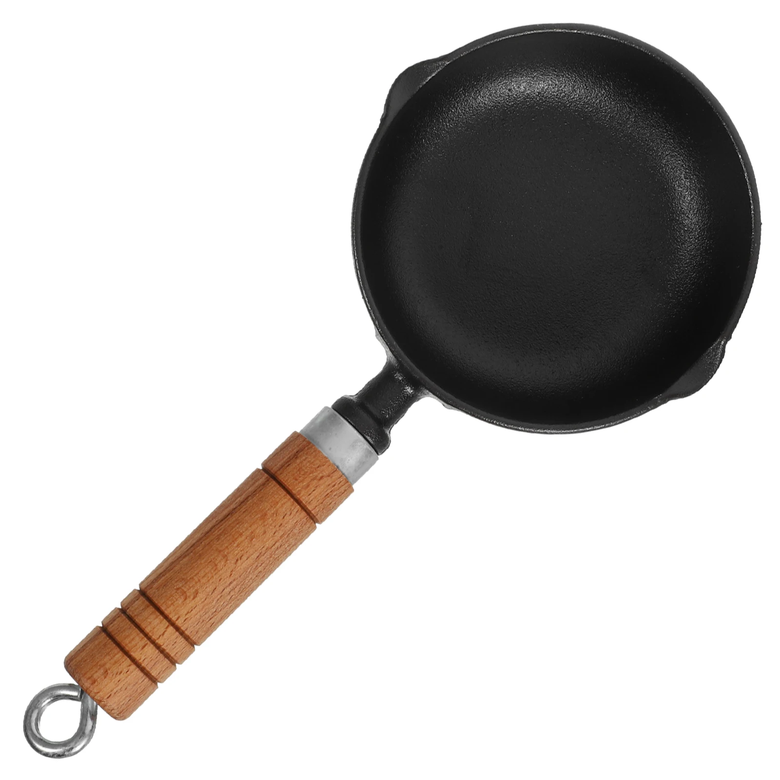 

Non-Stick Mini 400Ml Cast Iron Small Sauce Pan For Melting Butter Chocolate Cheese Caramel Wax Spout Design Easy Clean Compact