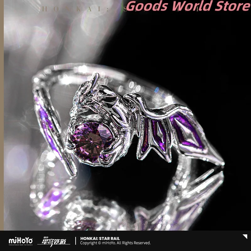 

Оригинальное кольцо на тему Polux, официальная игра Honkai Star Rail Herta Marth, 7-й костюм для косплея, кольцо в стиле аниме, подарок на Хэллоуин