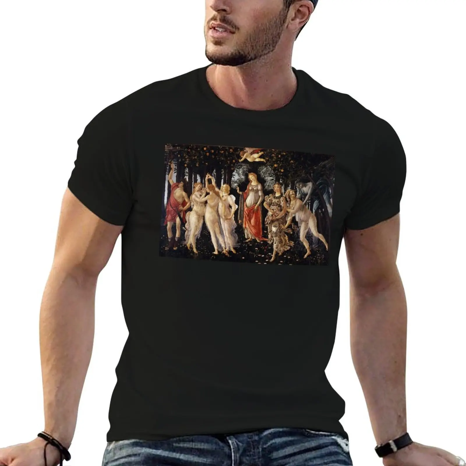 Primavera / Spring, Botticelli T-Shirt Soft Stretch Short Sleeve Top