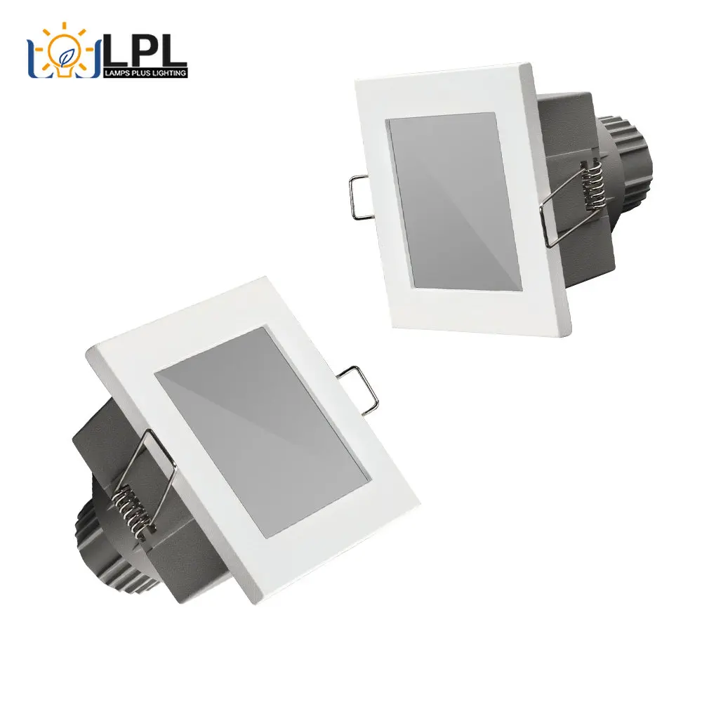 LED Downlight Frame Lighting Frame Is Applicable  GU10 Bulb Square Circular Downlight Bracket for Commercial Lighting