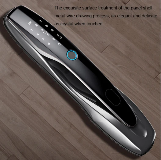 S916 واي فاي قفل البيومترية بصمة الذكية تويا قفل الباب الرقمية الذكية بطاقة رمز المرور قفل الباب سبائك الزنك