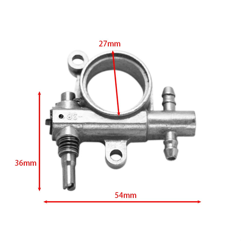 Replacement Chainsaw Parts Oil Pump and Worm for Gasoline Chain Saw 25CC/38CC Chainsaw Spare Parts