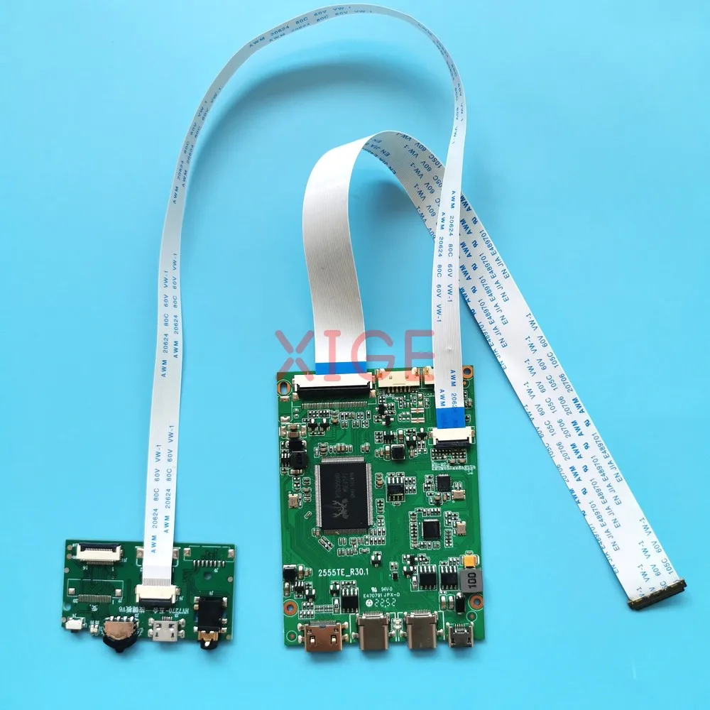 

DIY Kit LCD Controller Driver Board For NT173WDM-N11 NT173WDM-N21 17.3" EDP 30-Pin 2TYPE-C Laptop Matrix Mini-HDMI 1600x900