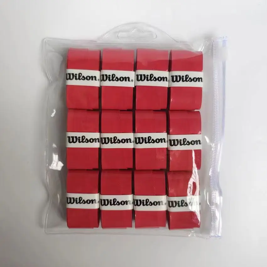 Wilson-cinta adhesiva para raquetas de tenis, banda para el sudor, barra seca, barra para caña de pescar, barra de bádminton, antis, 36/24/piezas
