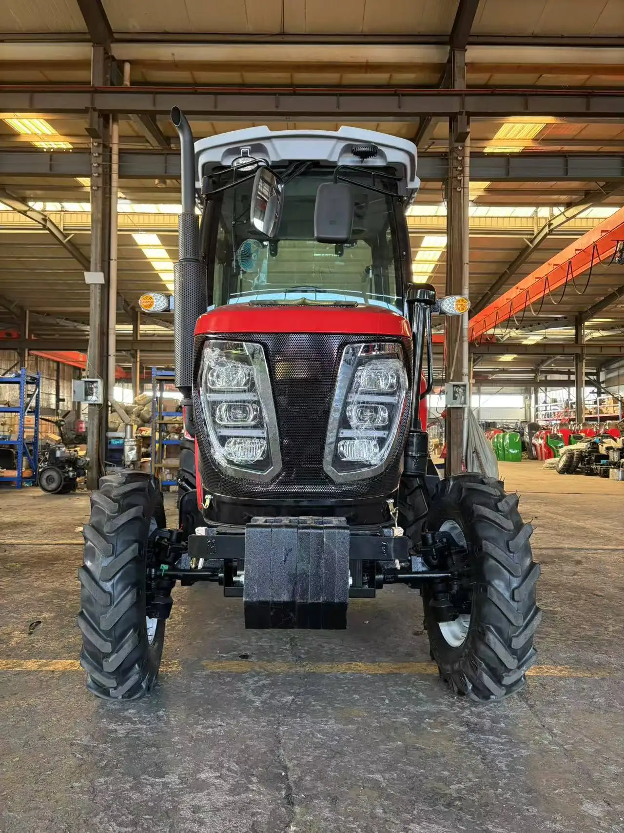 Cheap Mini 50HP 60HP 70HP Farm Tractors Wholesale Agriculture 4 Stroke Small Walking Garden Tractor for Sale with Rotary Tiller