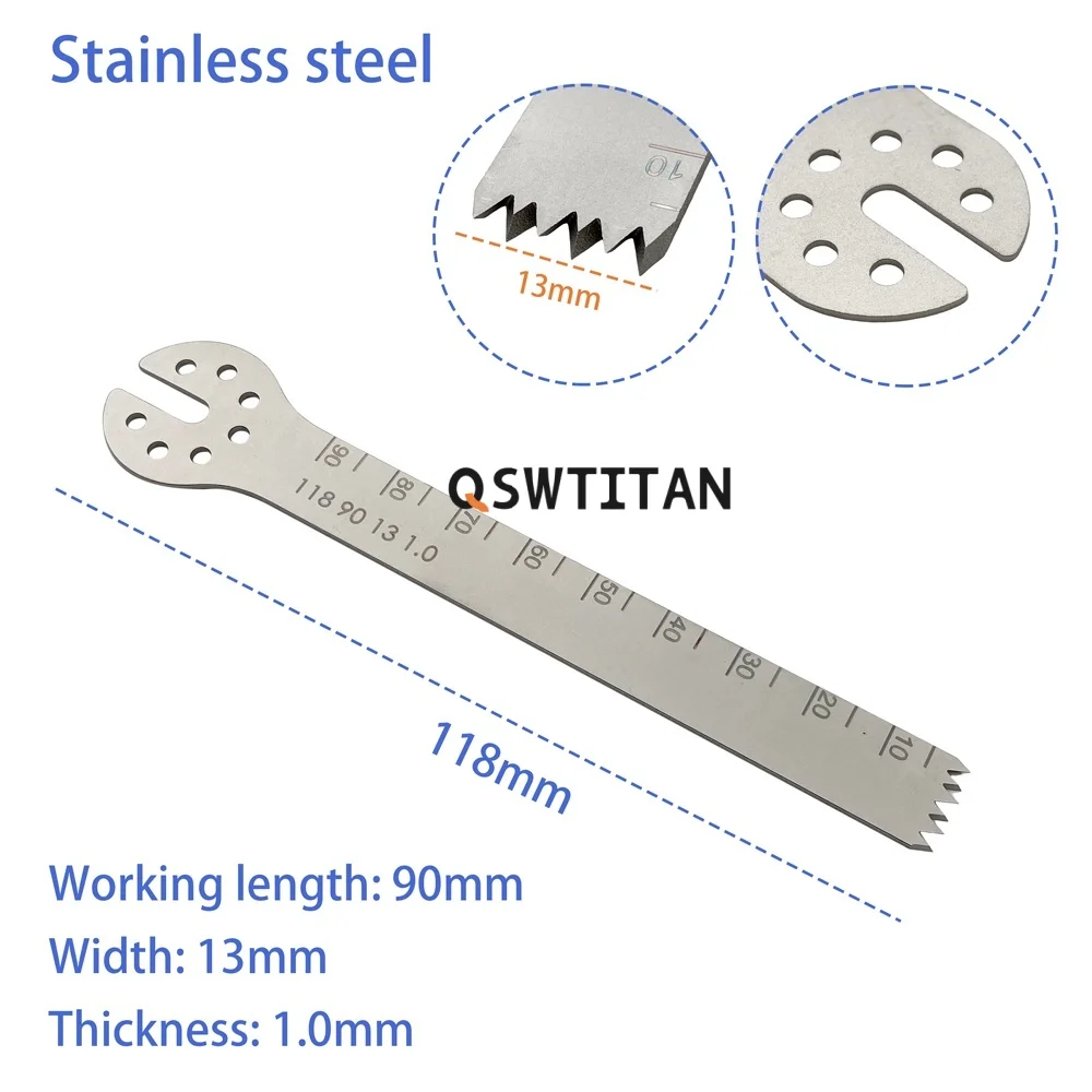 Orthopedic Bone Saw Blade For Electric Bone Cutting Oscillating Saw Veterinary  Surgical Instruments