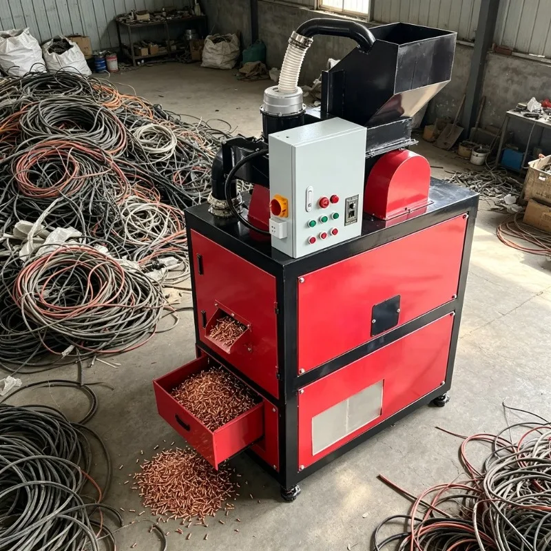 Industrial Copper Wire Granulator Machine Customized Waste Cable Recycling Equipment for Scrap Metal Plastic Separation