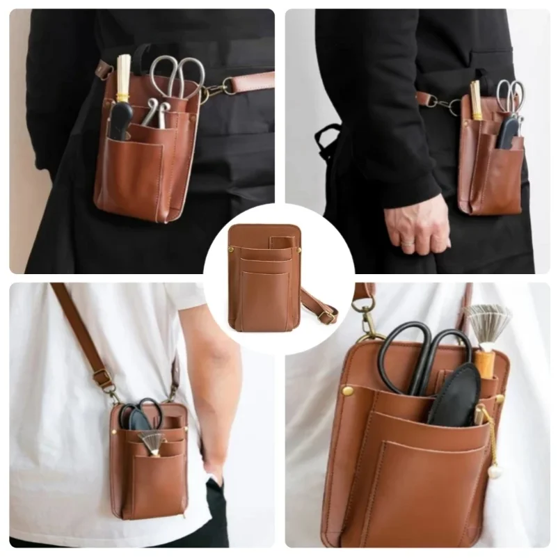 Belt Repairing Leather Tool Leather Tool Belt Tool Storage Bag Storage Portable Waist Bag Storage Bag Gadget