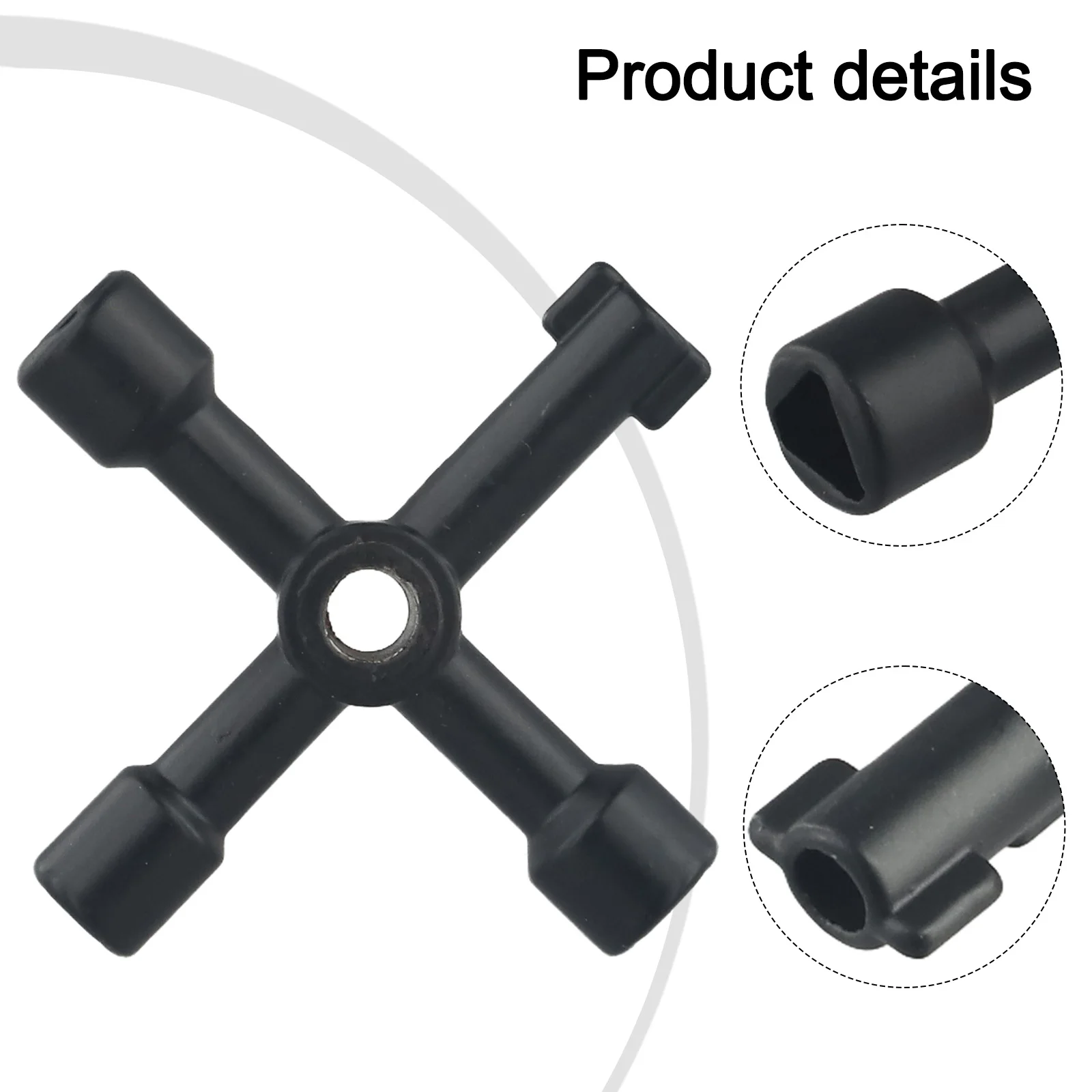 Electric Control Cabinet Car Elevator Cross- Key Wrench 4 Way Multifunction Cross- Switch Square Key Wrench Cable Safety Switch