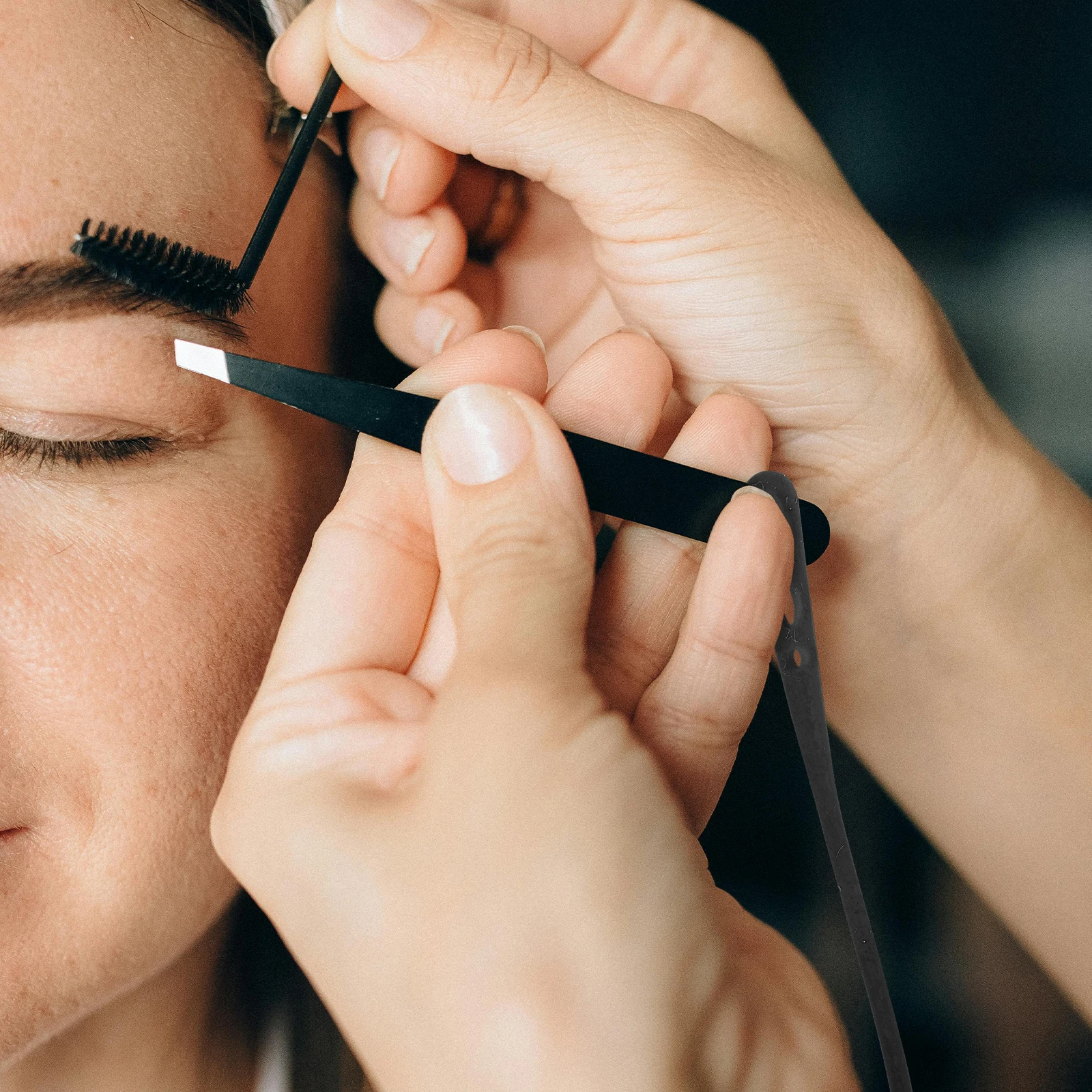 Wimperpincet Enten Gereedschap Siliconen polsbandbeschermer Zwarte armband voor wimperverlengingshouders Antislip