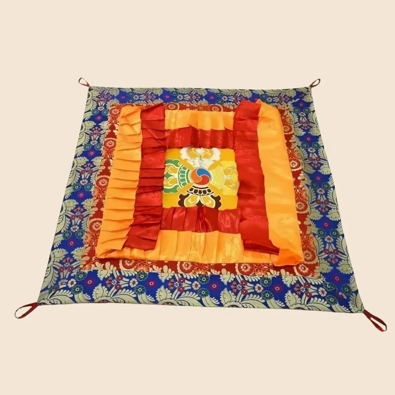 Nepal Buddhism decor Weave Hang vajra Buddha Suspended Ceiling canopy Curtain For ceiling of Temple shrine altar