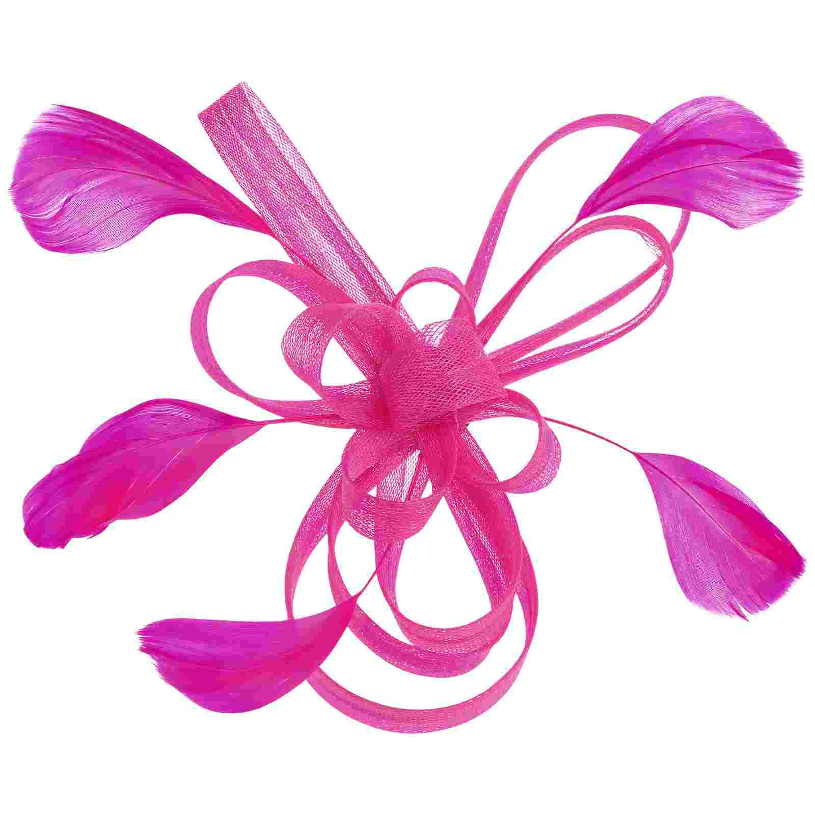 Girls Hair Accessories Bridal Fascinator Clip for Wedding Camouflage Pin Women's