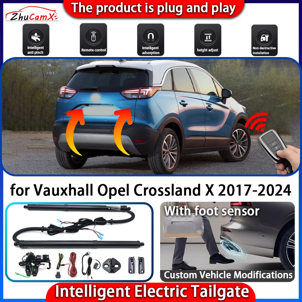 

Smart Powered Tailgate System for Vauxhall Opel Crossland X 2017-2024 Automatic Intelligent Electric Trunk Lift Control Kit