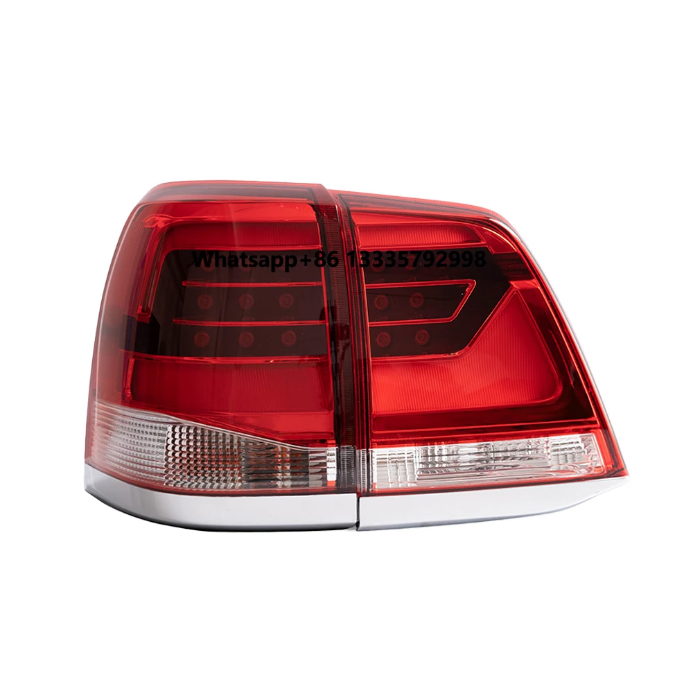 

Upgrade LED Tail Lights for Land Cruiser 2008-2015 2020 Models 100W Auto Rear Back Lamps Blink Signal Car Taillight Accessories