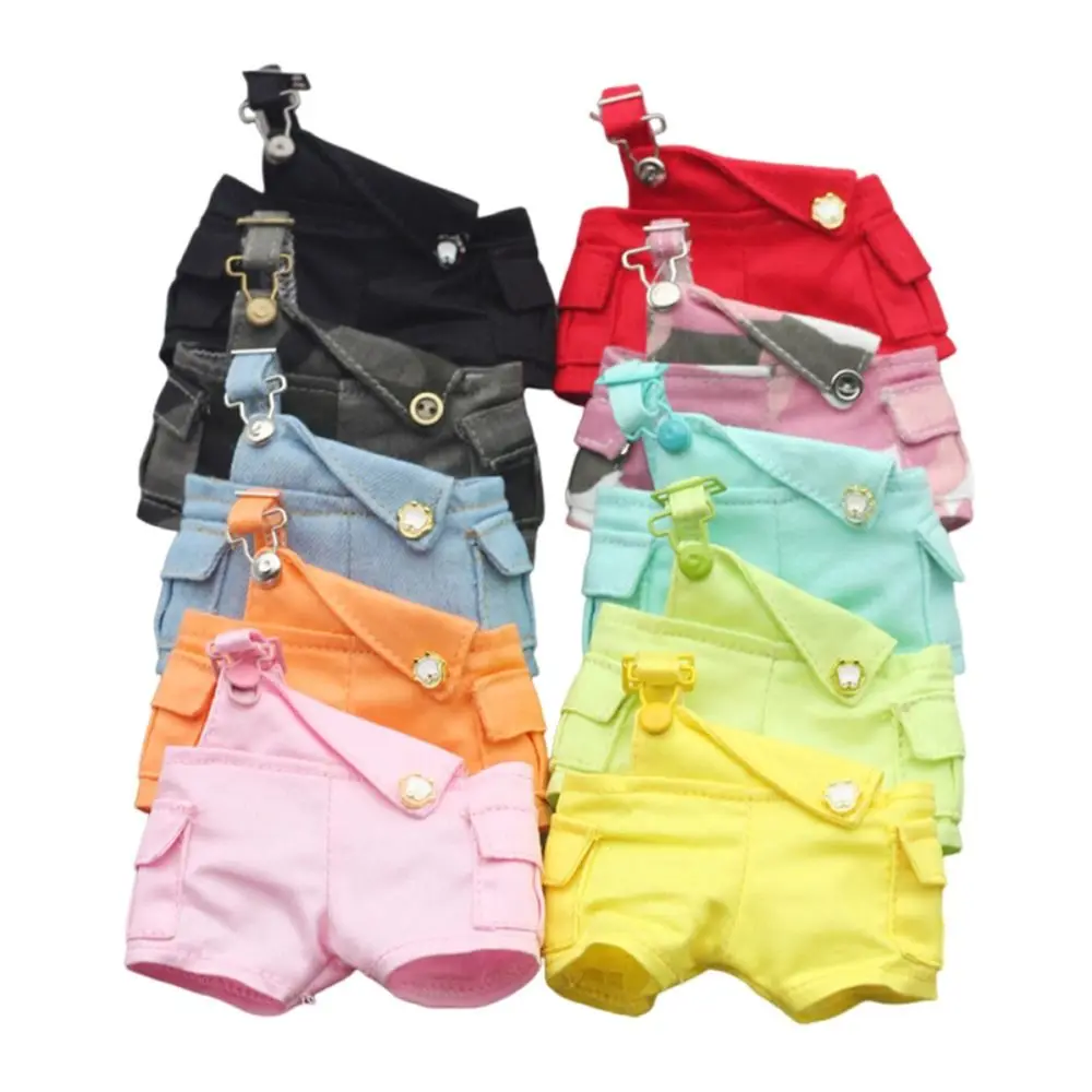

Trendy Multicolor For Suspender Pants DIY Handmade For Overalls Girls Pretend Play Toy All-match Doll Pants Doll