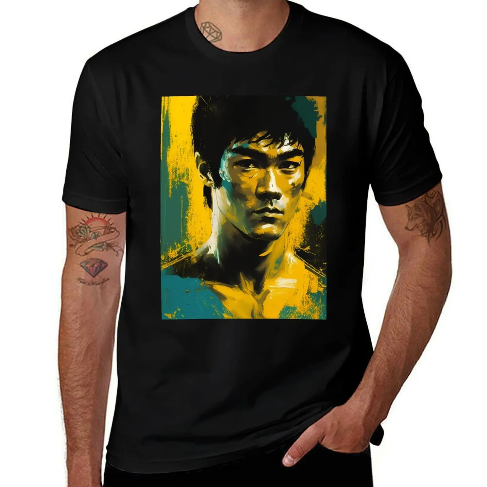 

KungFu Movies Legend Vintage Master Fan DragonLee T-Shirt basketball graphic tees custom shirt plus size men clothing
