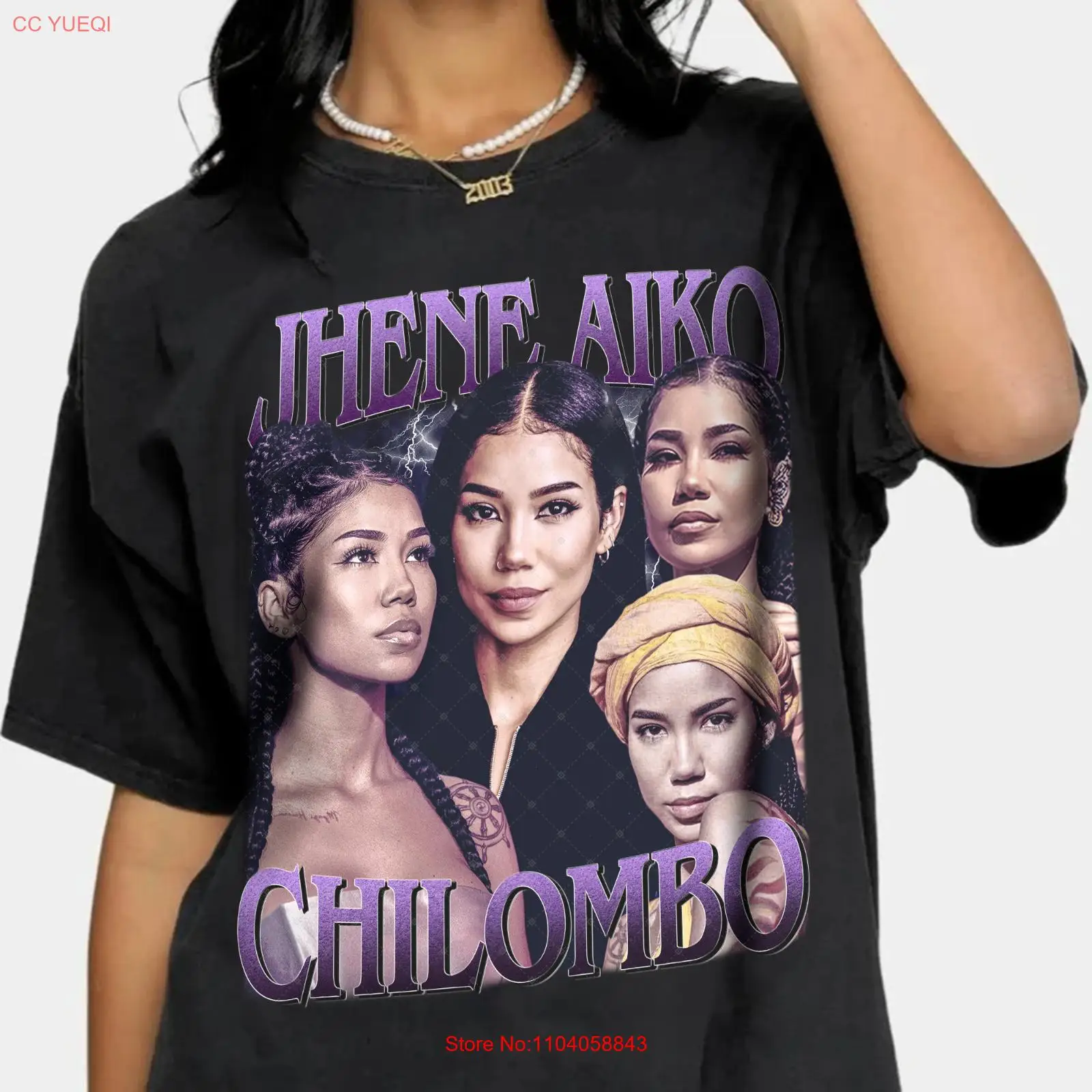 Футболка Jhene Aiko Efuru Chilombo, риотовая футболка с рисунком, унисекс