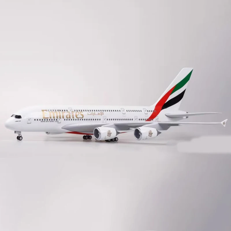 

1:200 Scale A380 Resin Finished Aircraft Simulation Model Collection Of Static Decoration Souvenir Gifts For Adult Boy