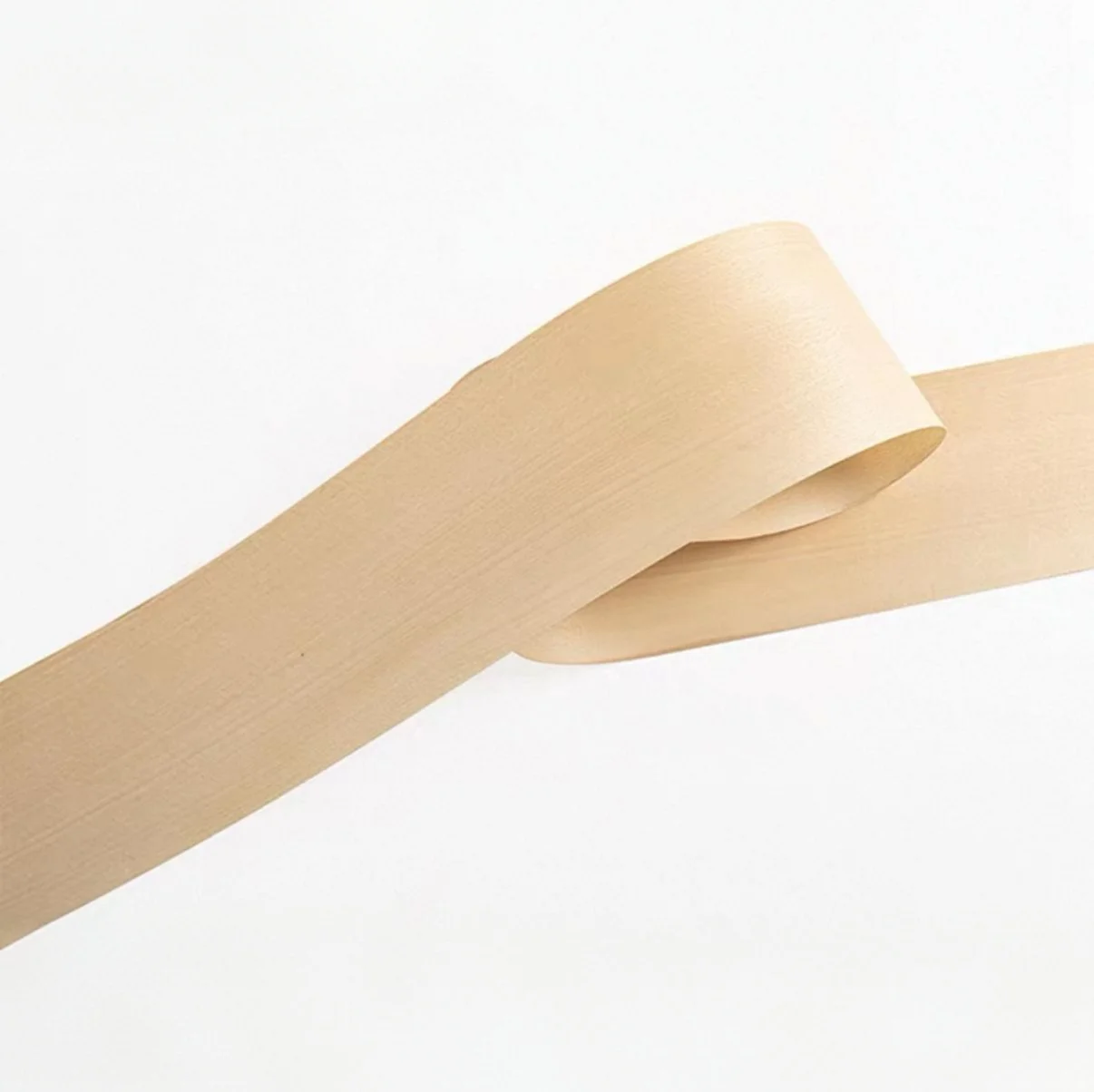 

2.5m X 0.2m X 0.5mm Natural White Elm Straight Grain Solid Wood Veneer for Furniture Renovation