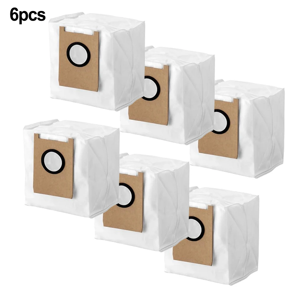 6 قطعة الأقمشة غير المنسوجة 3L أكياس الغبار التقاط بشكل فعال الغبار الأوساخ ترشيح شامل للمكنسة الكهربائية Eufy 3-in-1 E20