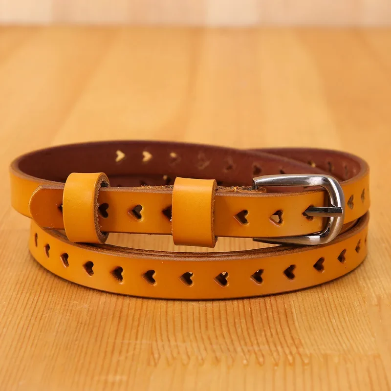 

Women Genuine Leather Belt Solid Color Star Product Casual Dress For Jeans Designer Belts Women High Quality Fashion Belt LB2222